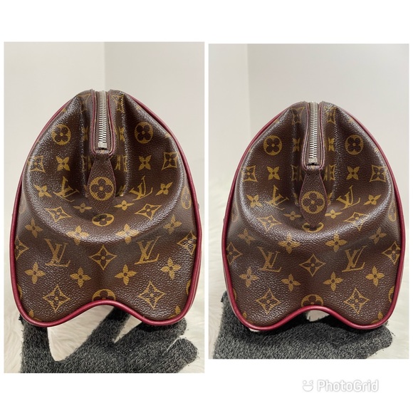 Monogram Shine Doc PM Bordeaux - Picture 9 of 16